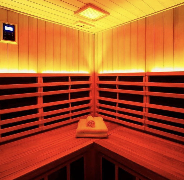 Infrared Sauna While Turned On